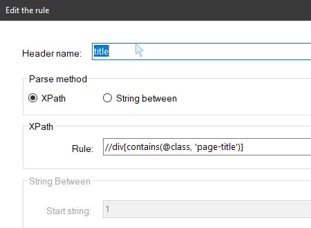 XSLT rules